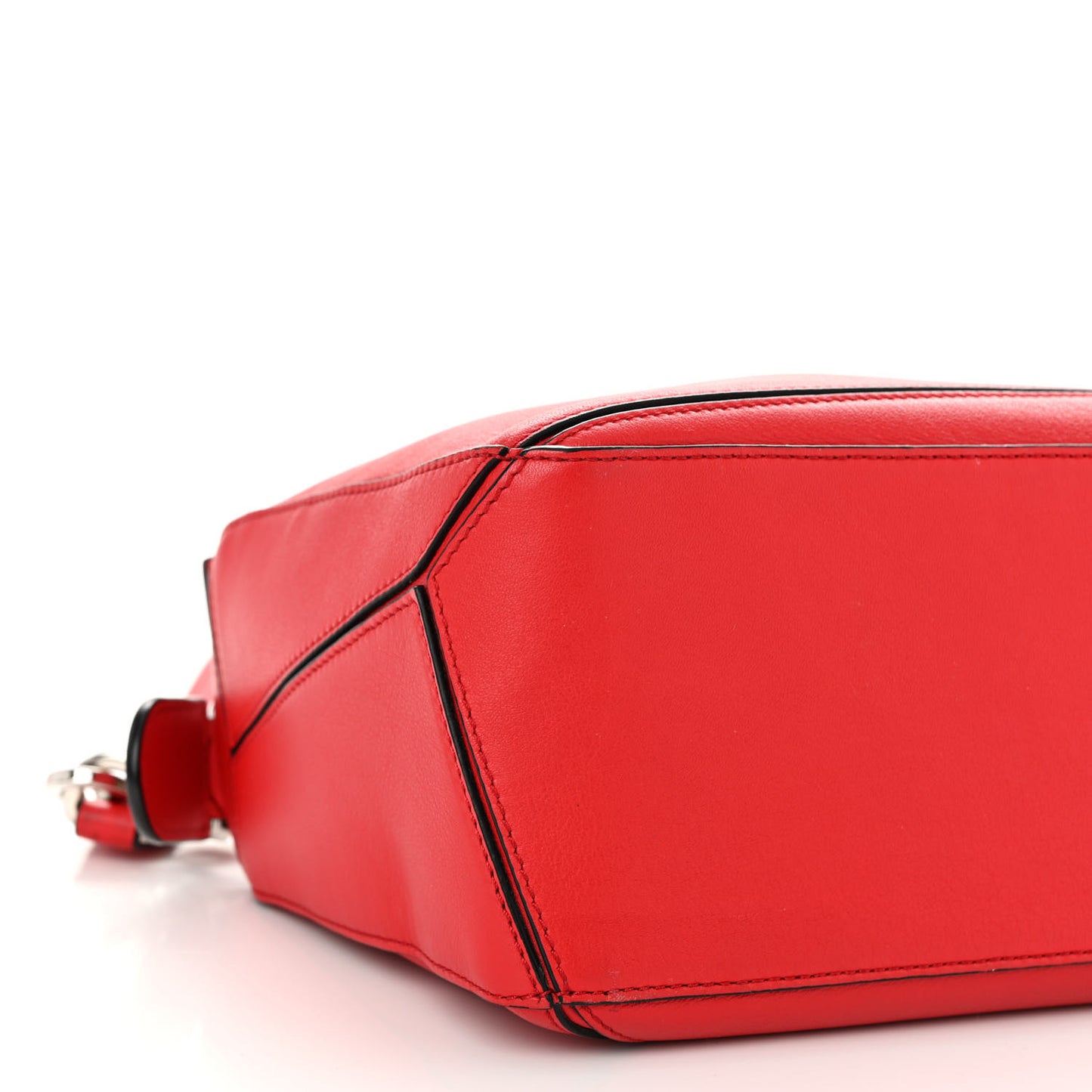 Calfskin Small Puzzle Bag Scarlet