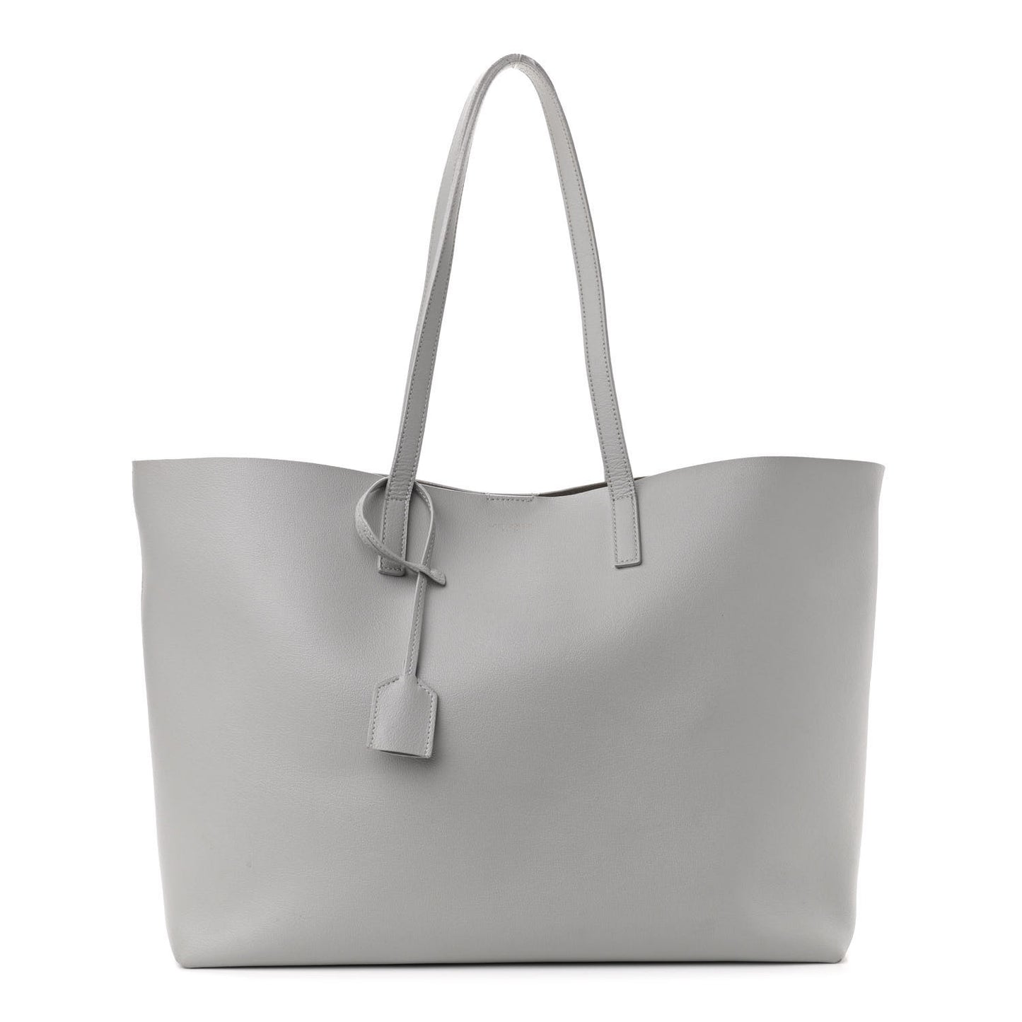 Calfskin Large Shopping Tote Granite