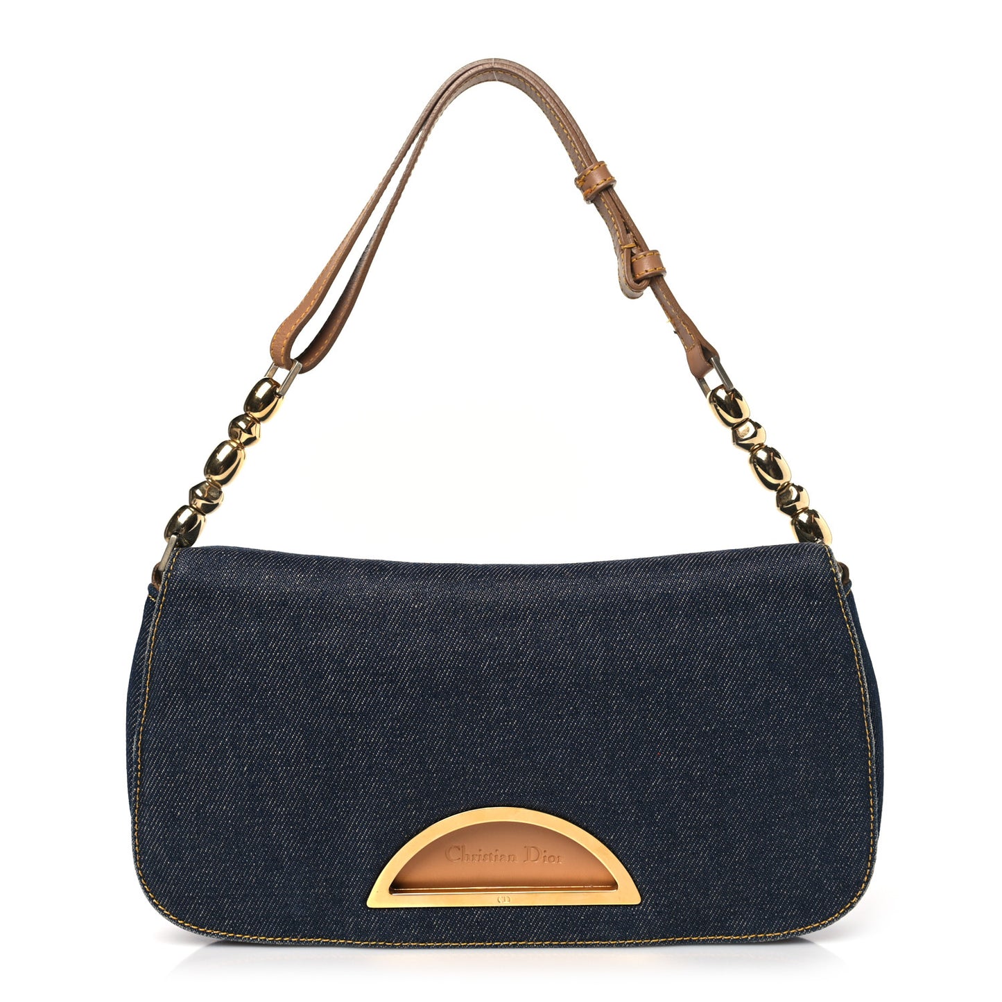Denim Malice Shoulder Bag Dark Blue