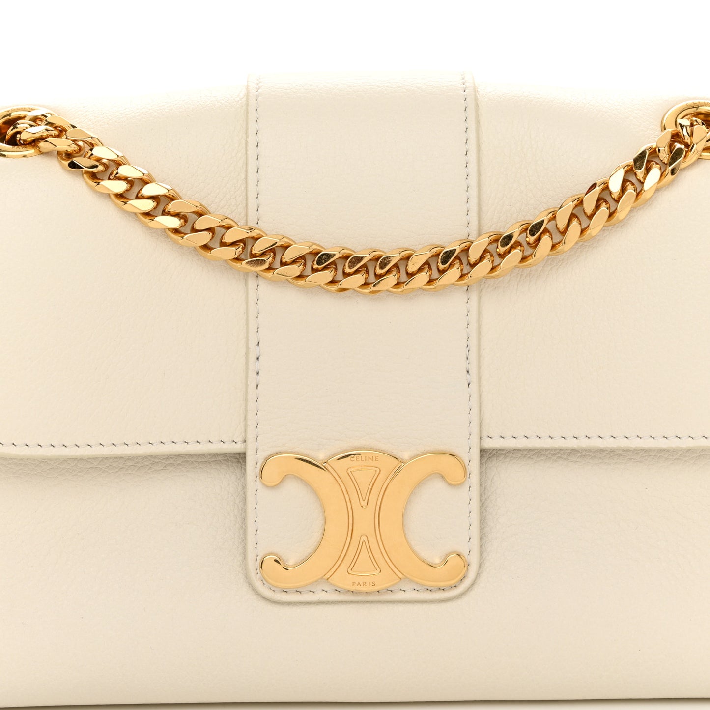 Supple Calfskin Teen Victoire White