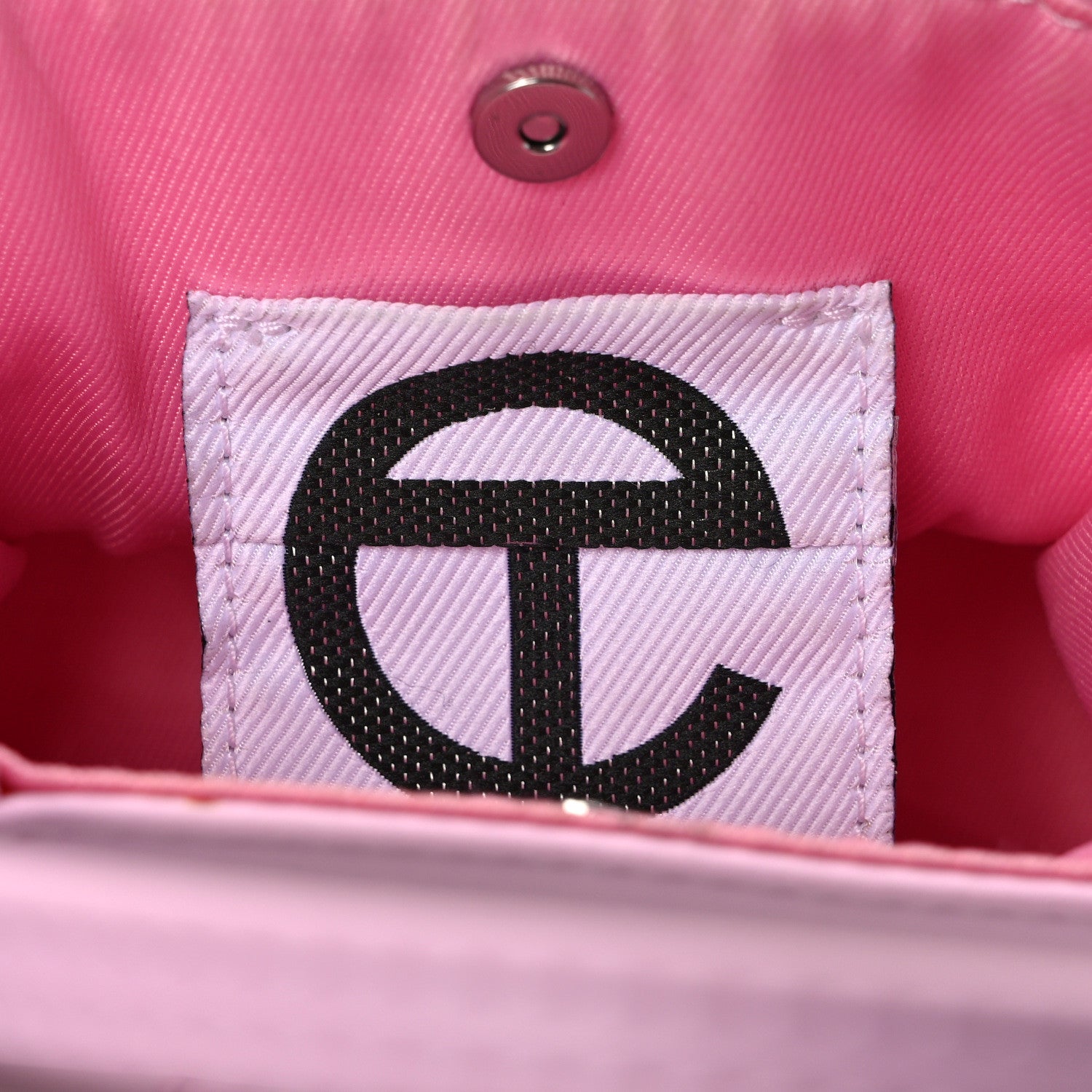 Telfar Vegan Leather Small Shopping Bag Bubblegum 6 of 8