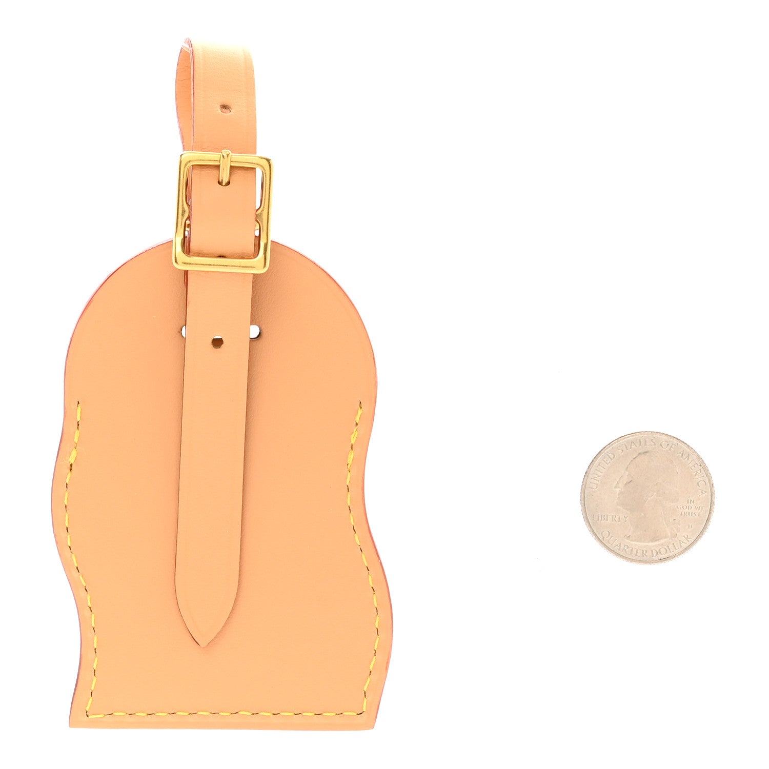 Louis Vuitton Vachetta Envelope Messenger Luggage Tag 2 of 3