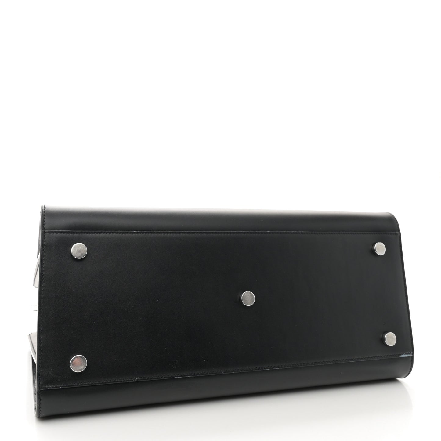 Calfskin Embossed Snakeskin Small Sac De Jour Black