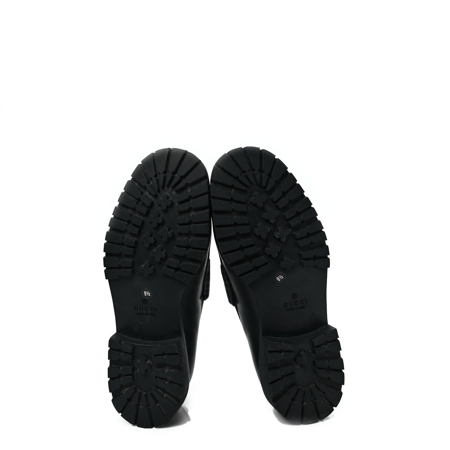 Laredo Calfskin Mens Horsebit Loafers 8.5 Black