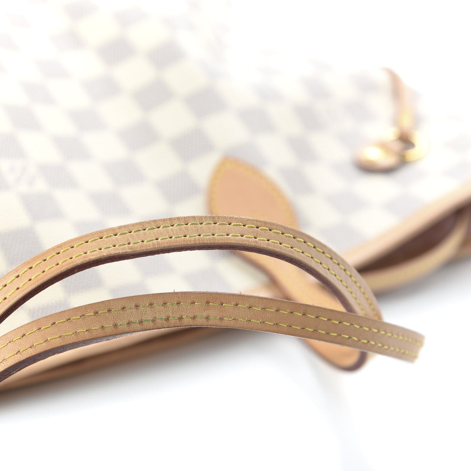 Louis Vuitton Damier Azur Neo Neverfull MM Rose Ballerine 12 of 12