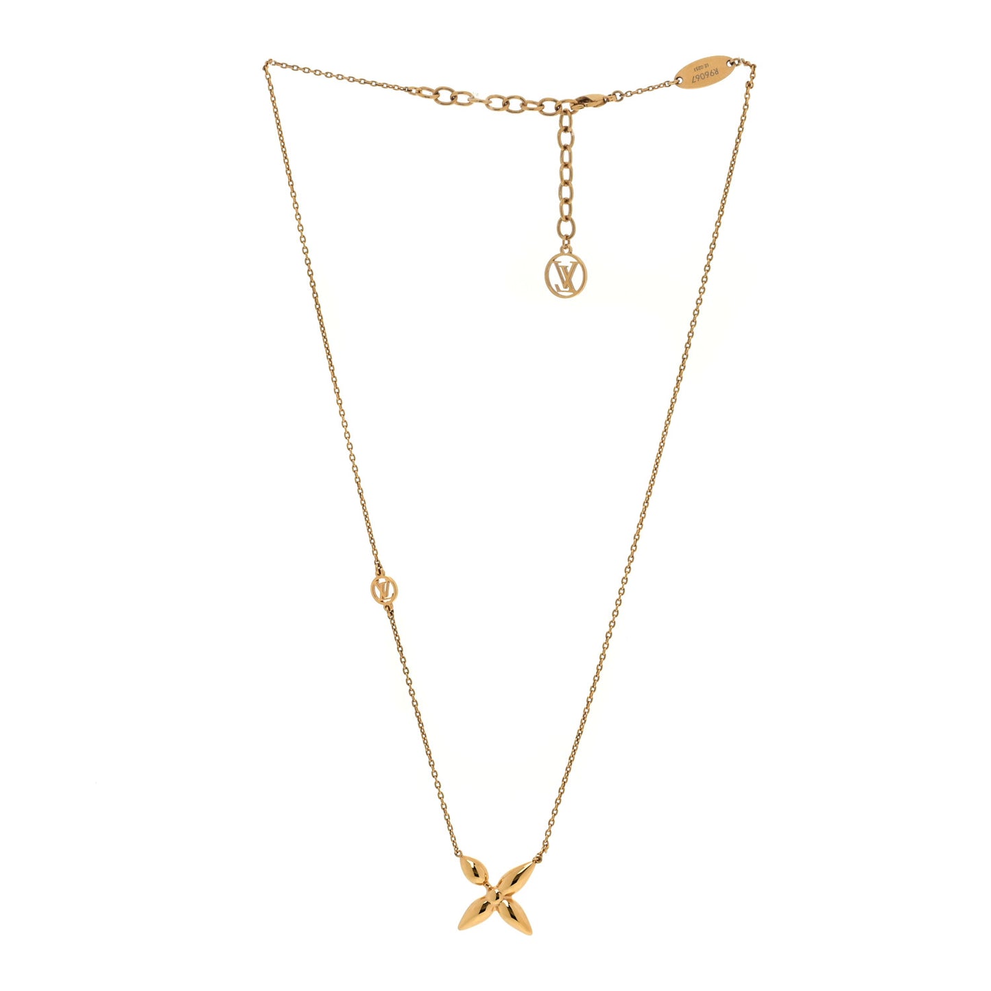 Metal Louisette Necklace Gold