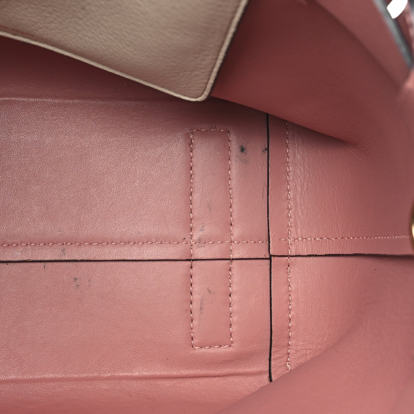 Marais Calfskin Small Belt Bag Limestone Dusty Rose