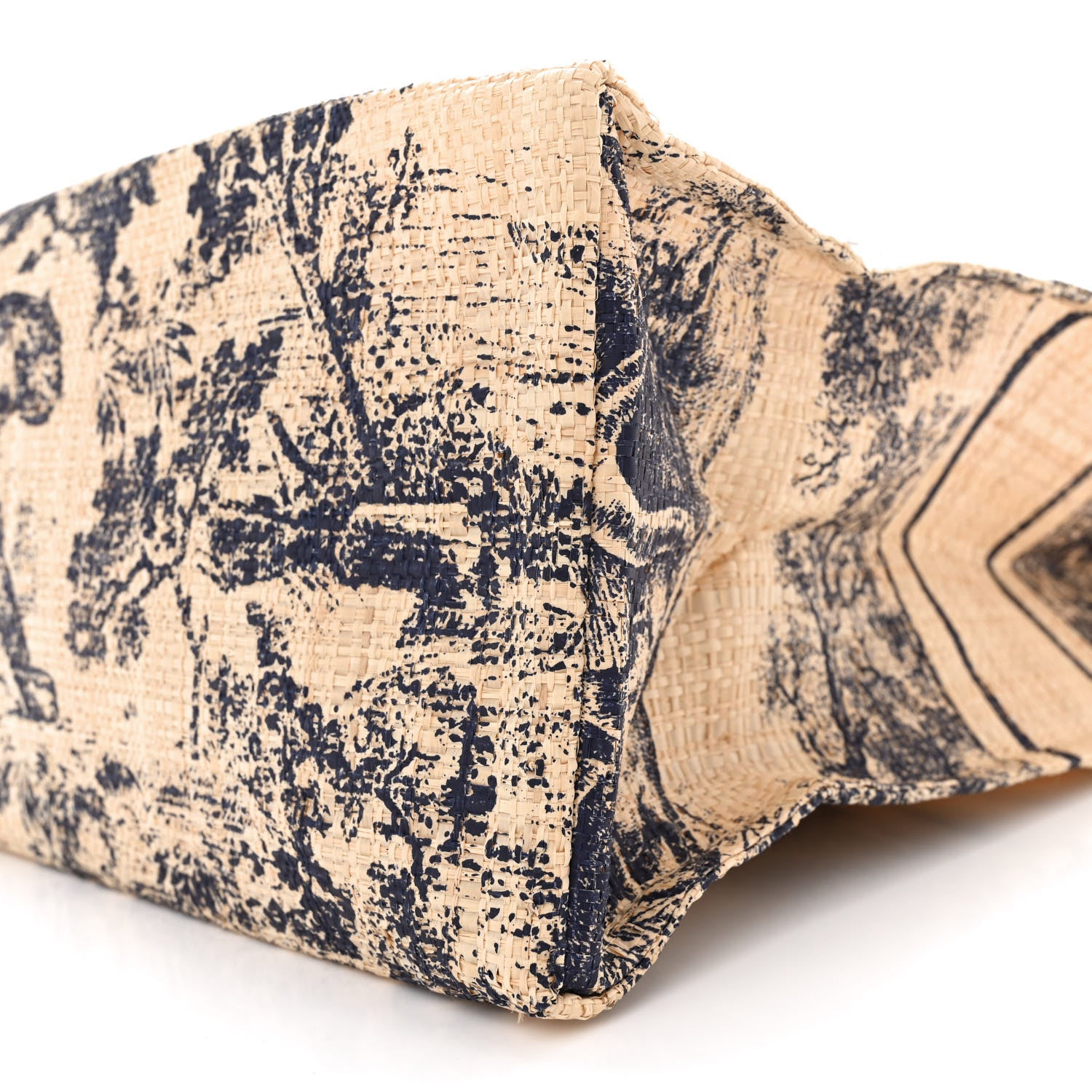 Christian Dior Straw Dioriviera Tote Beige 9 of 12