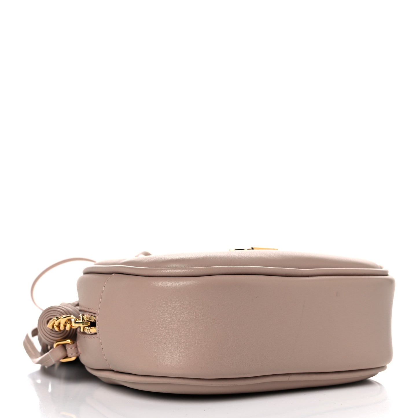Nappa Monogram Blogger Bag Deep Beige