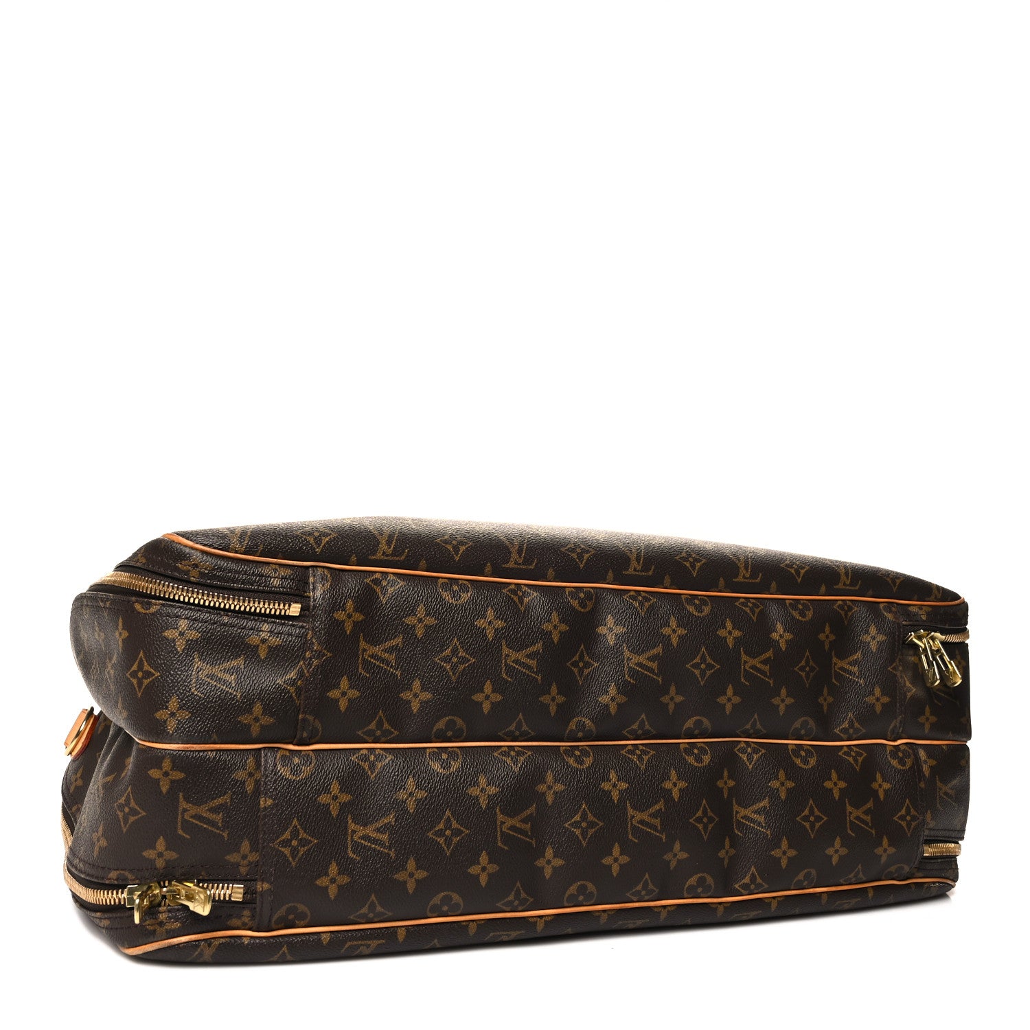 Louis Vuitton Monogram Alize 2 Compartment Luggage Travel Bag 3 of 12