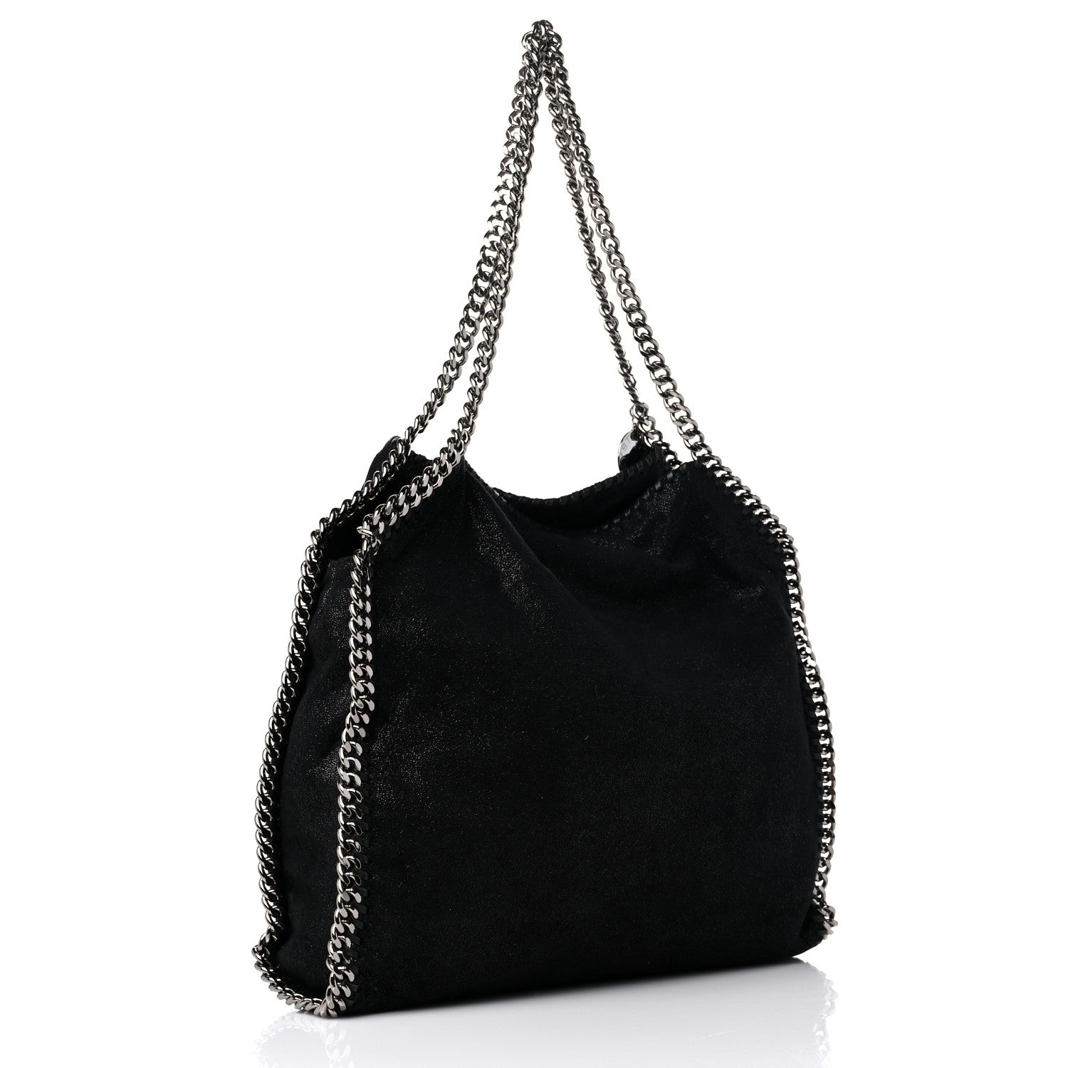 Stella McCartney Shaggy Deer Tote Black 3 of 8
