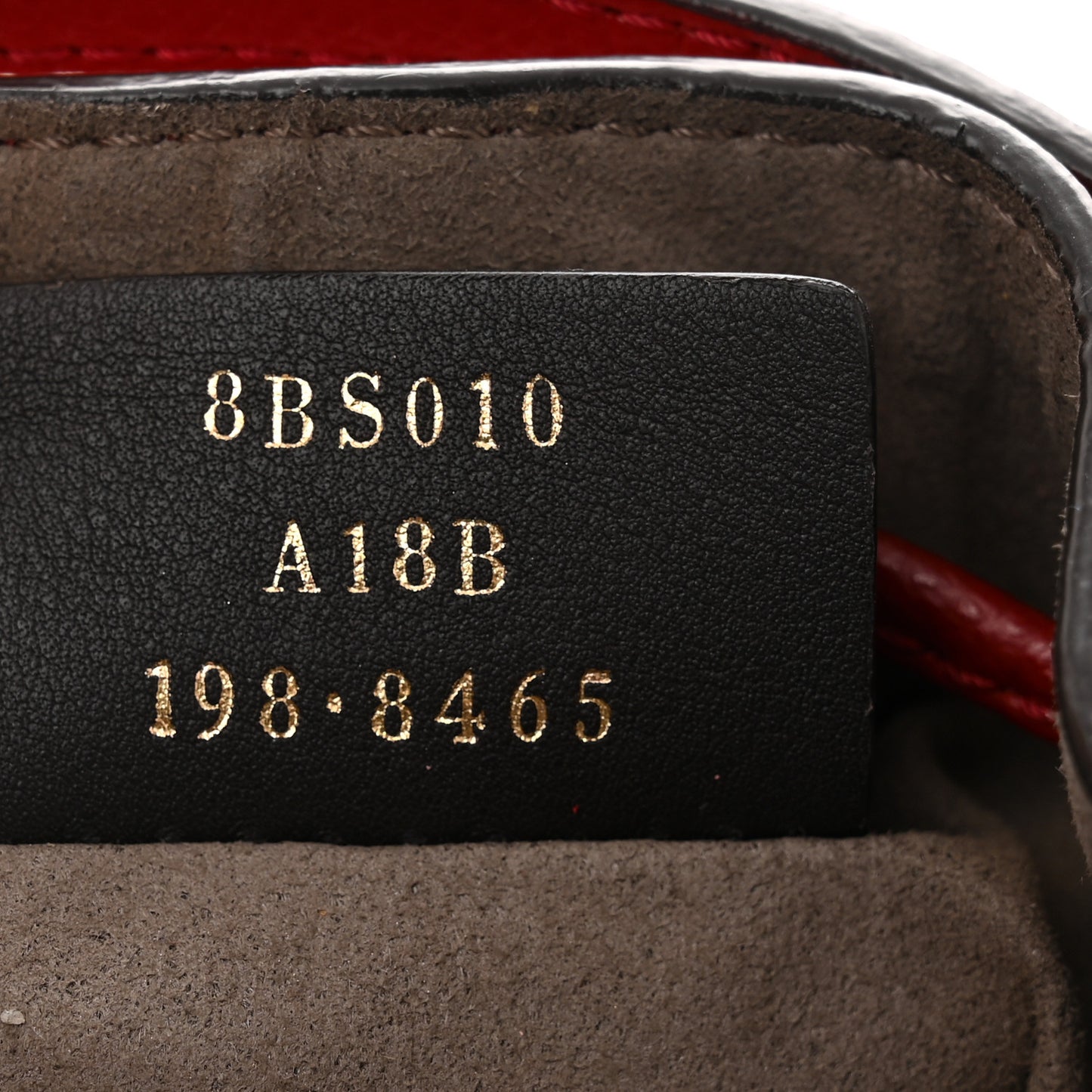 Vitello Cruise F is Fendi Mini Mon Tresor Bucket Bag Fragola