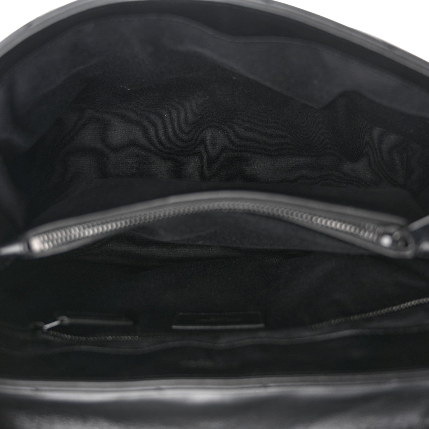 Saint Laurent Calfskin Y Quilted Monogram Monochrome Medium Loulou Chain Satchel Black 5 of 12