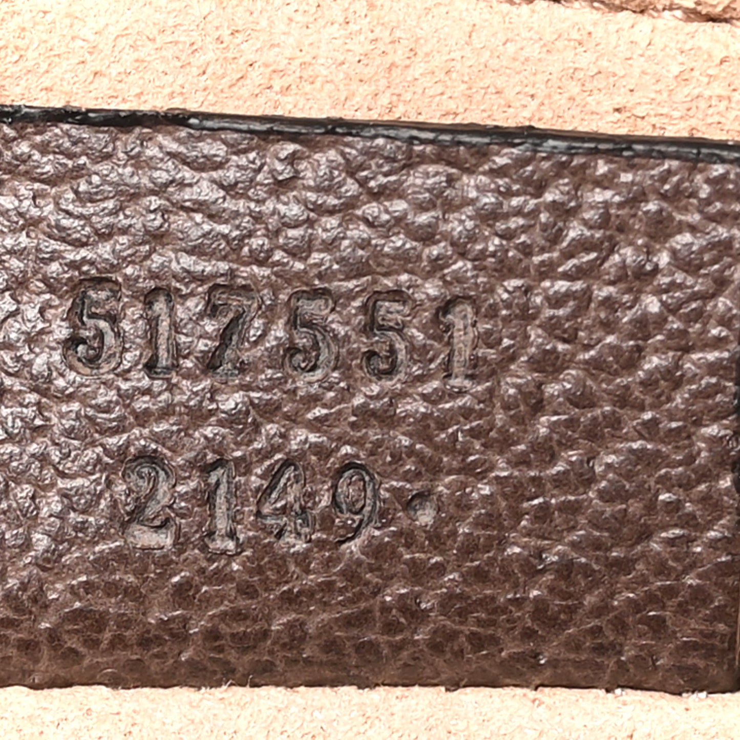 GG Supreme Monogram Large Ophidia Pouch Clutch Brown