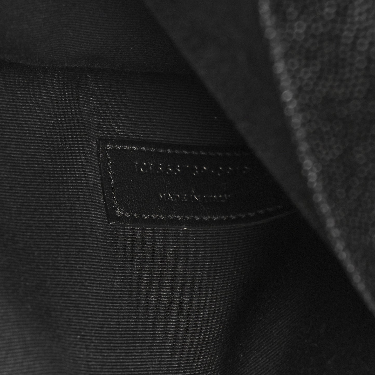 Grain De Poudre Uptown Pouch Black