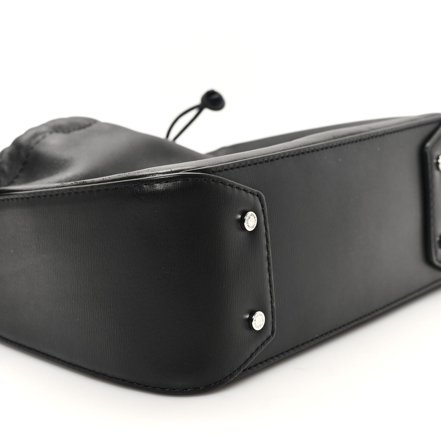 Lambskin Nylon Small Ryan Bag Black