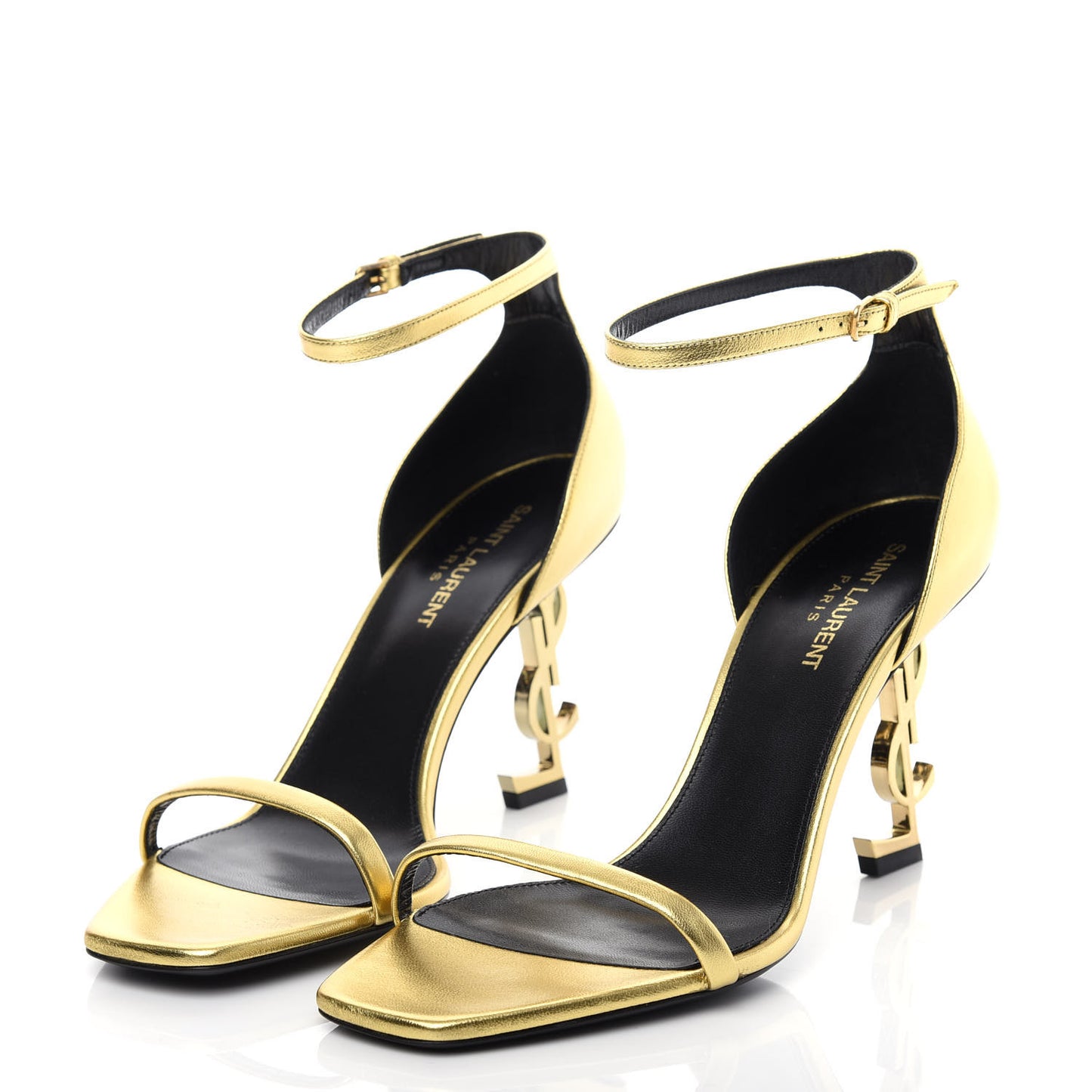 Calfskin Opyum Sandals 39 Oro
