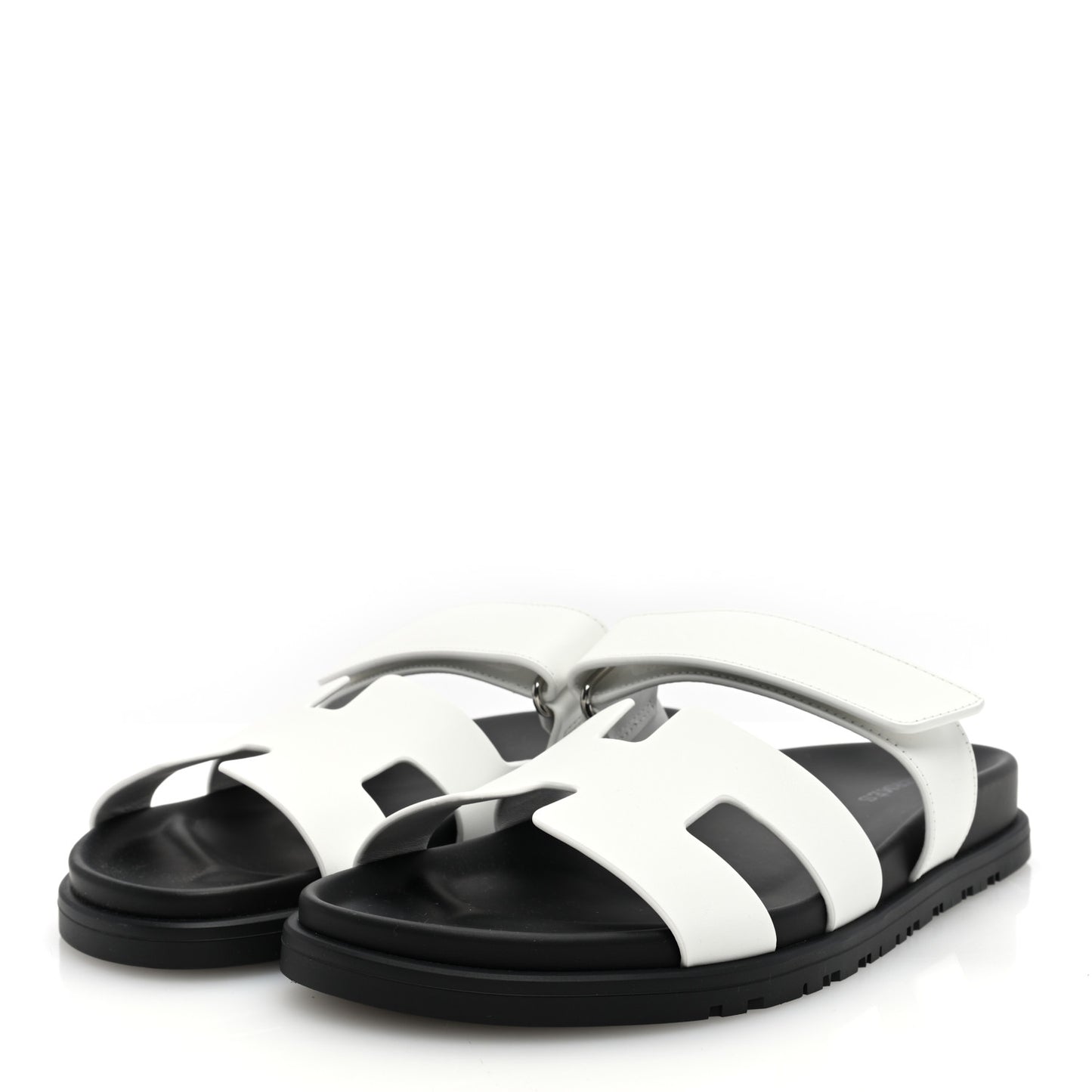 Calfskin Womens Chypre Sandals 39 White