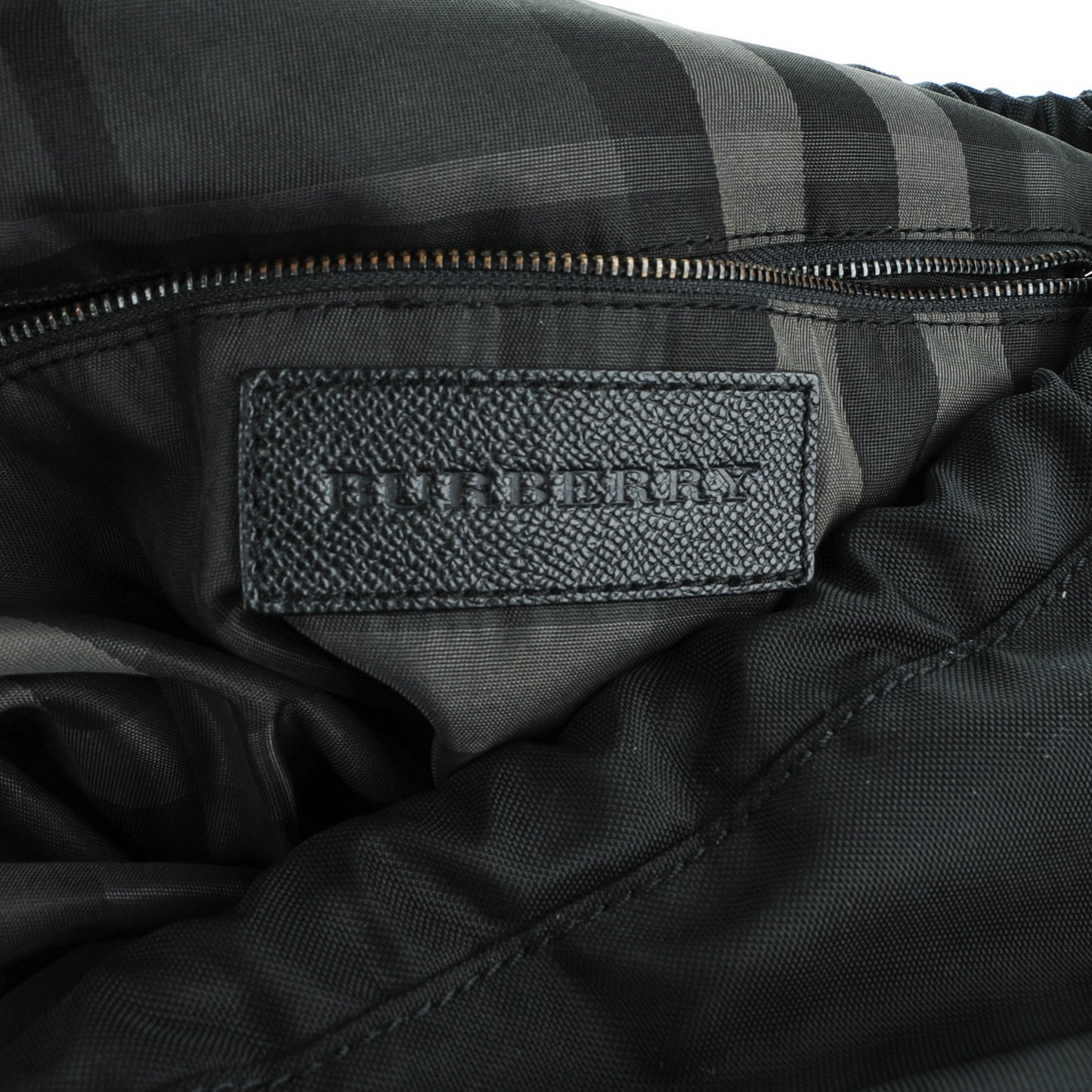 London Leather Nylon Mens Tote Black