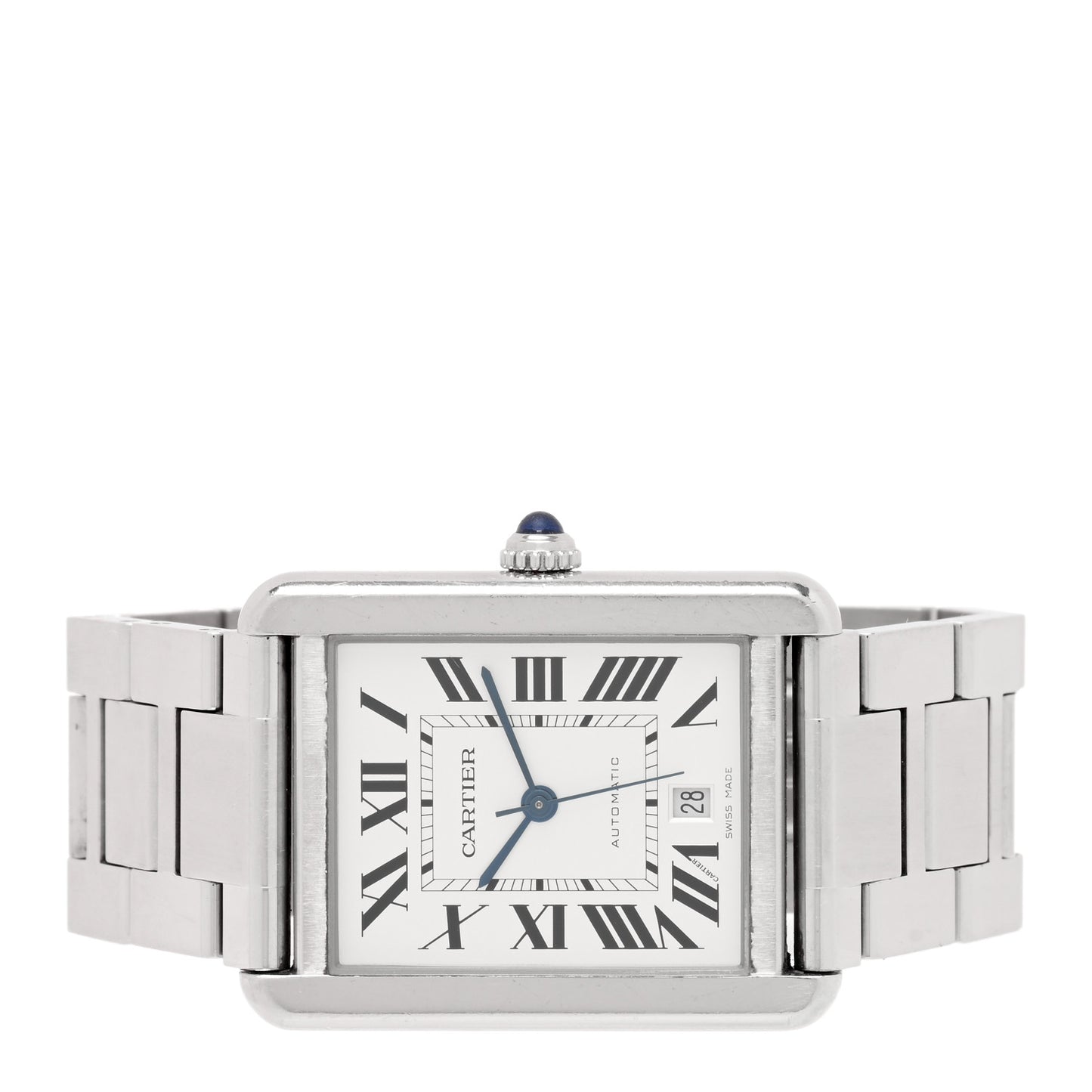 Stainless Steel 31mm Tank Solo Automatic Watch