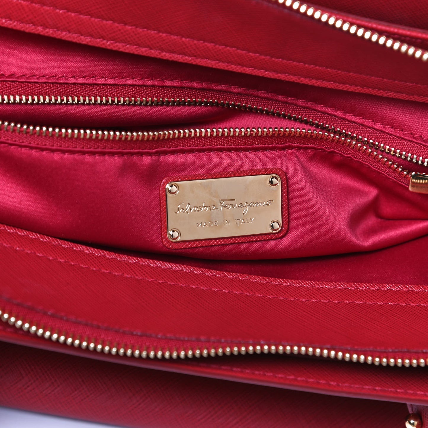 Saffiano Beky Tote Rosso