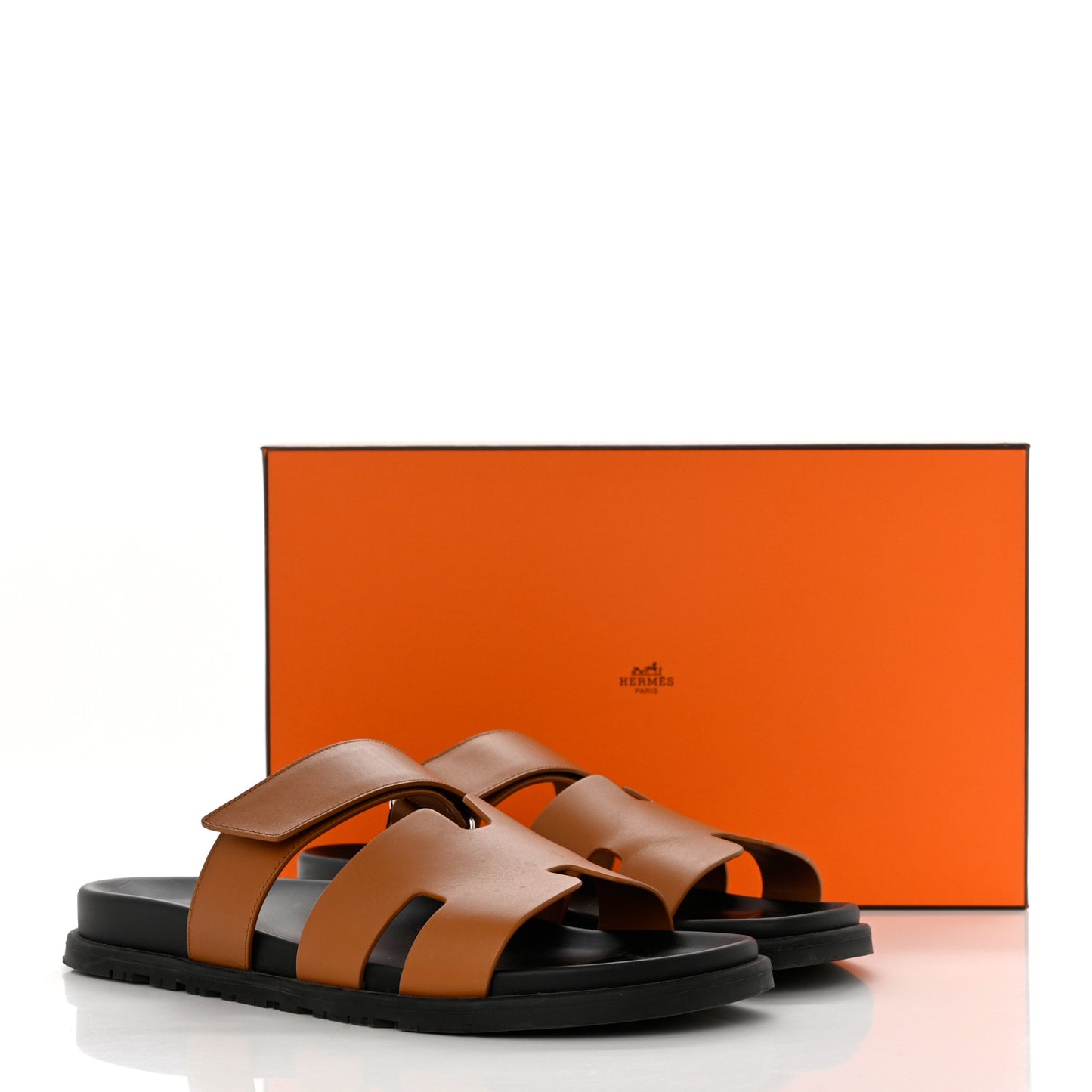 Calfskin Mens Chypre Sandals 44 Naturel