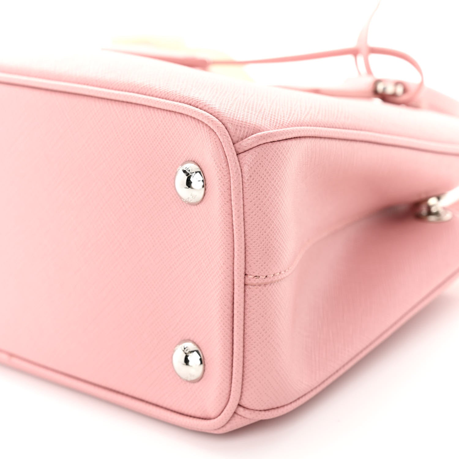 Prada Saffiano Lux Micro Galleria Shoulder Bag Petalo 9 of 10