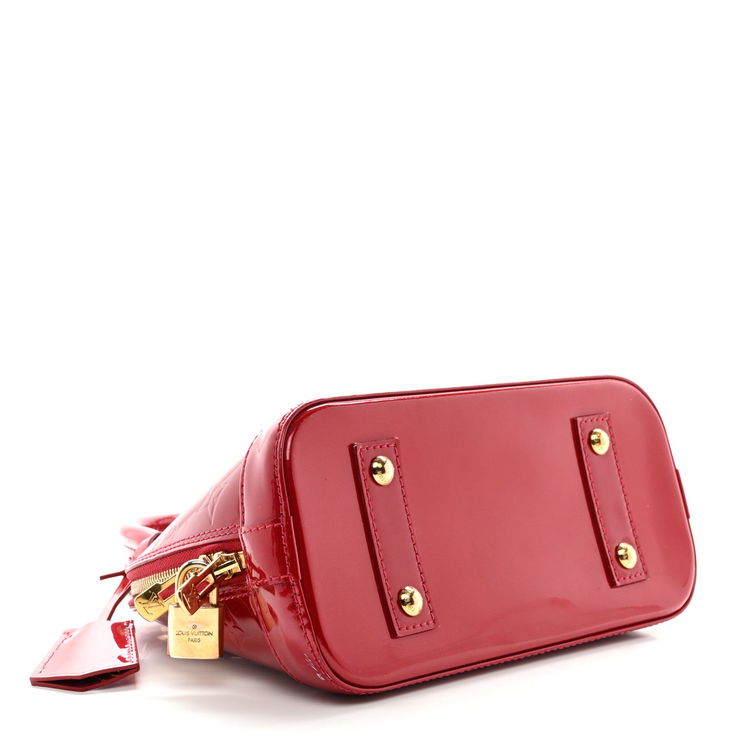 Louis Vuitton Vernis Alma BB Pomme D'Amour 4 of 12