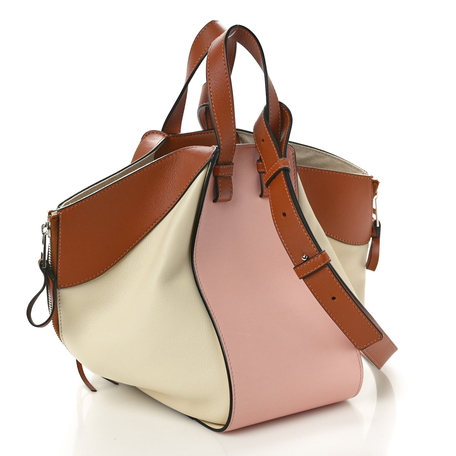 Loewe Calfskin Small Hammock Shoulder Bag Peach 2 of 10