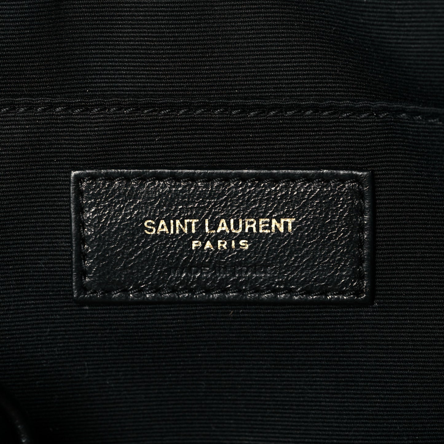 Calfskin Matelasse Monogram Lou Camera Bag Black