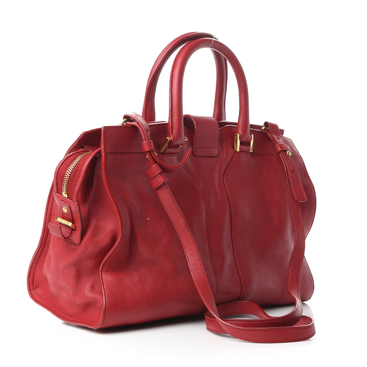Sheepskin Small Cabas ChYc Rouge Orient