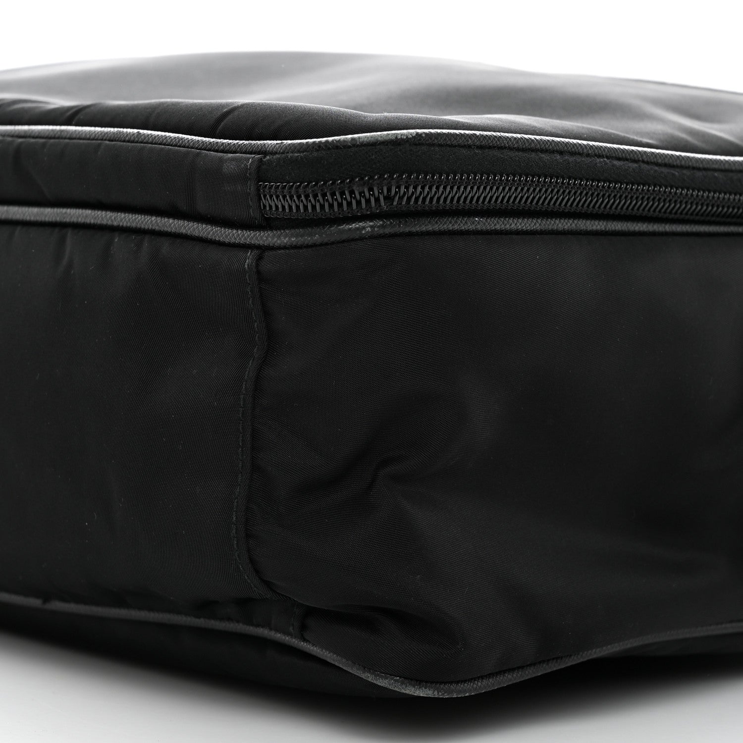 Prada Tessuto Nylon Saffiano Briefcase Black 10 of 15