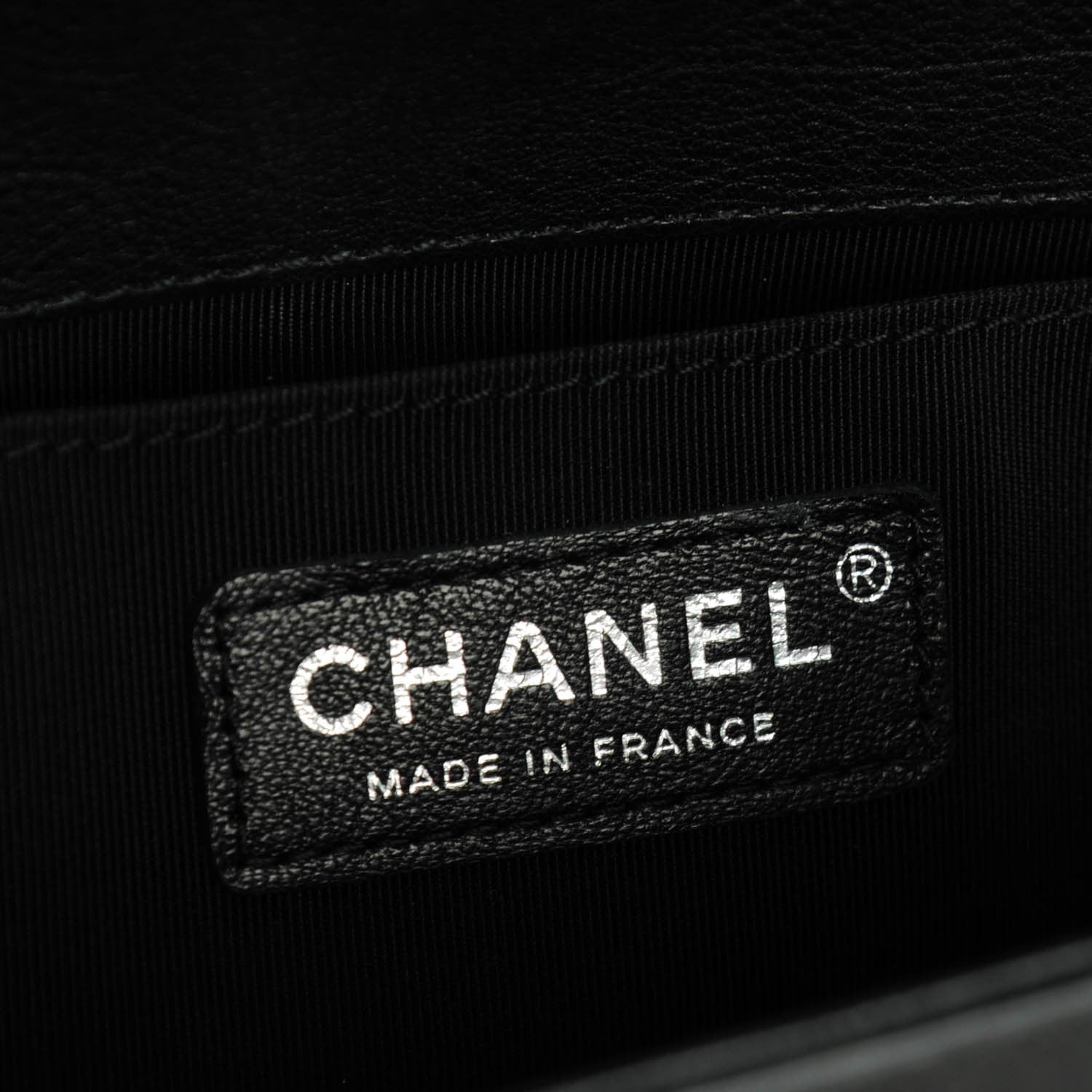 Chanel Calfskin Quilted Medium Boy Flap Black 6 of 7