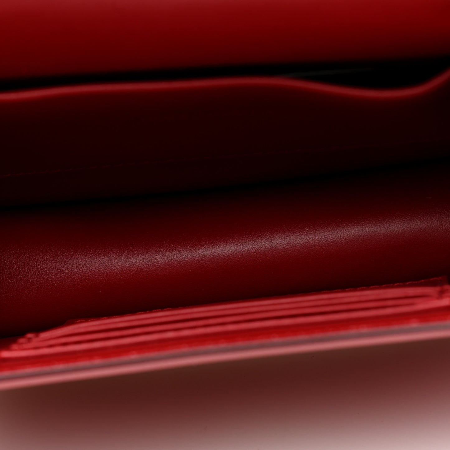 Smooth Calfskin Mini Devotion Crossbody Bag Rosso Papavero