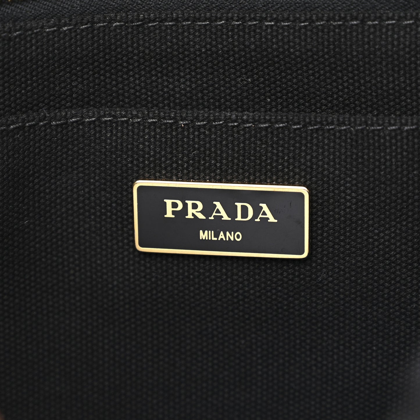 Canvas Large Canapa Logo Tote Black