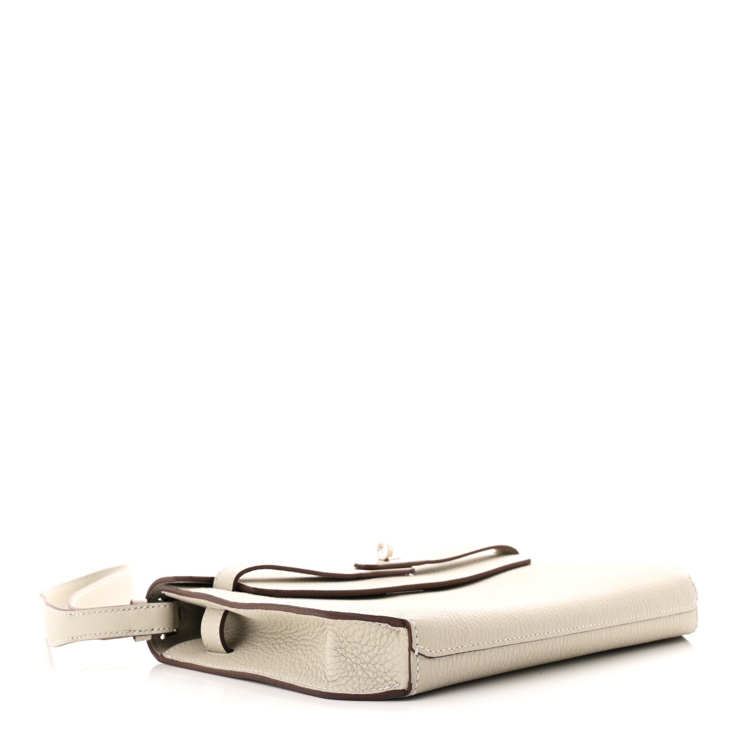 Hermes Togo Horseshoe Kelly Depeches 25 Beton Bleu Saphir 4 of 9