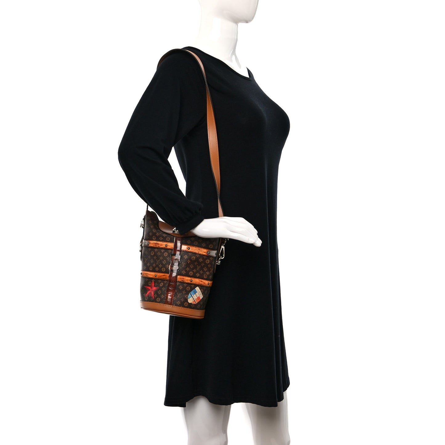 Transformed Monogram Time Trunk Duffle Bag
