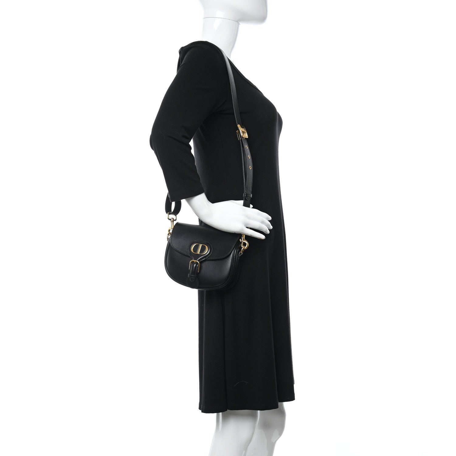 Christian Dior Box Calfskin Small Bobby Flap Black 2 of 10