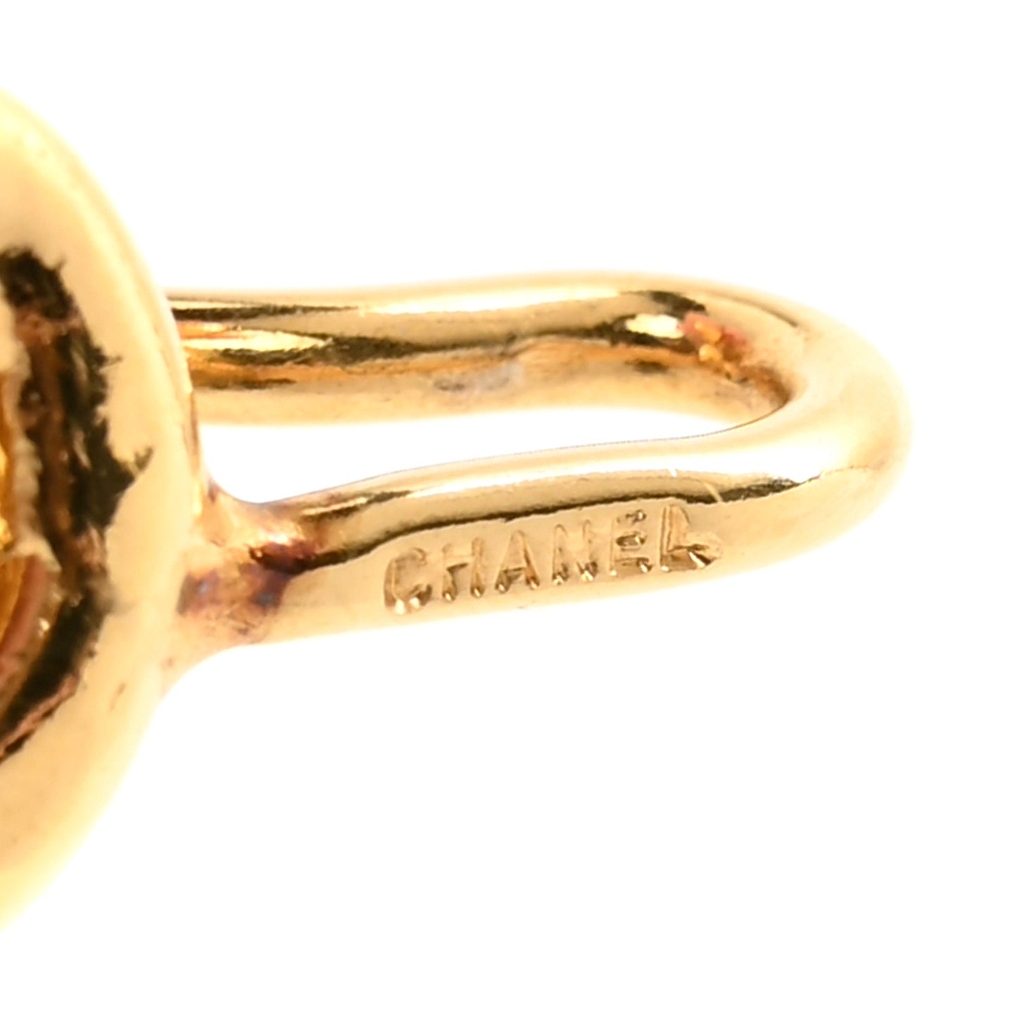 Chain Coco Perfume Bottle Belt Gold