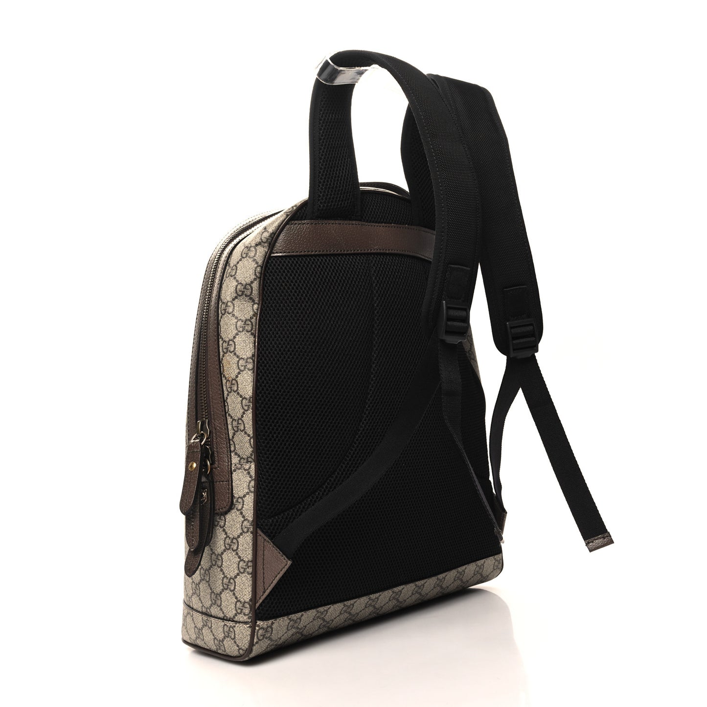 GG Supreme Monogram Web Animalier Bee Dome Backpack
