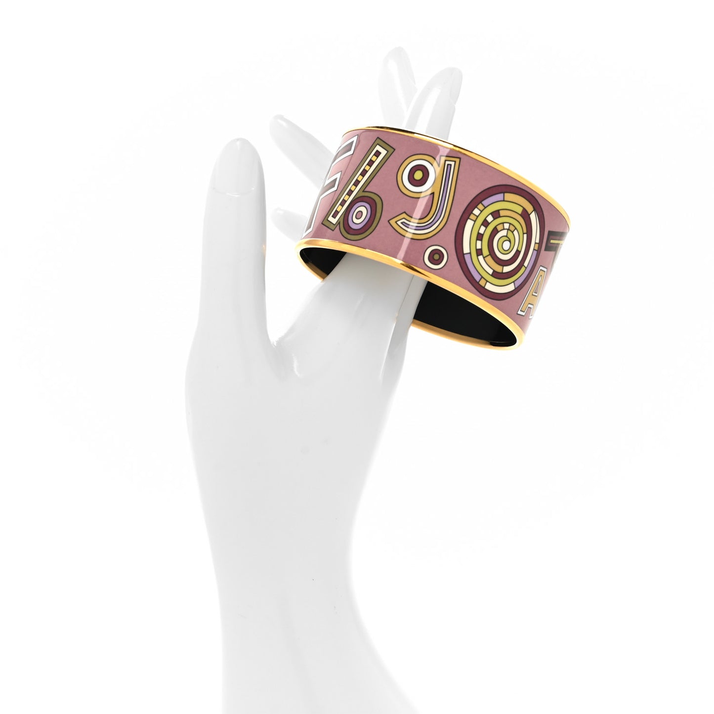 Enamel Printed Tohu Bohu Extra Wide Bracelet 65