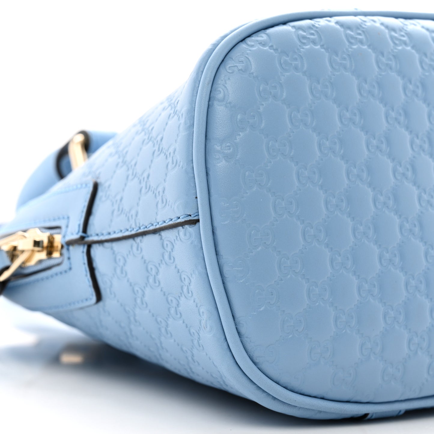 Microguccissima Mini Dome Bag Mineral Blue
