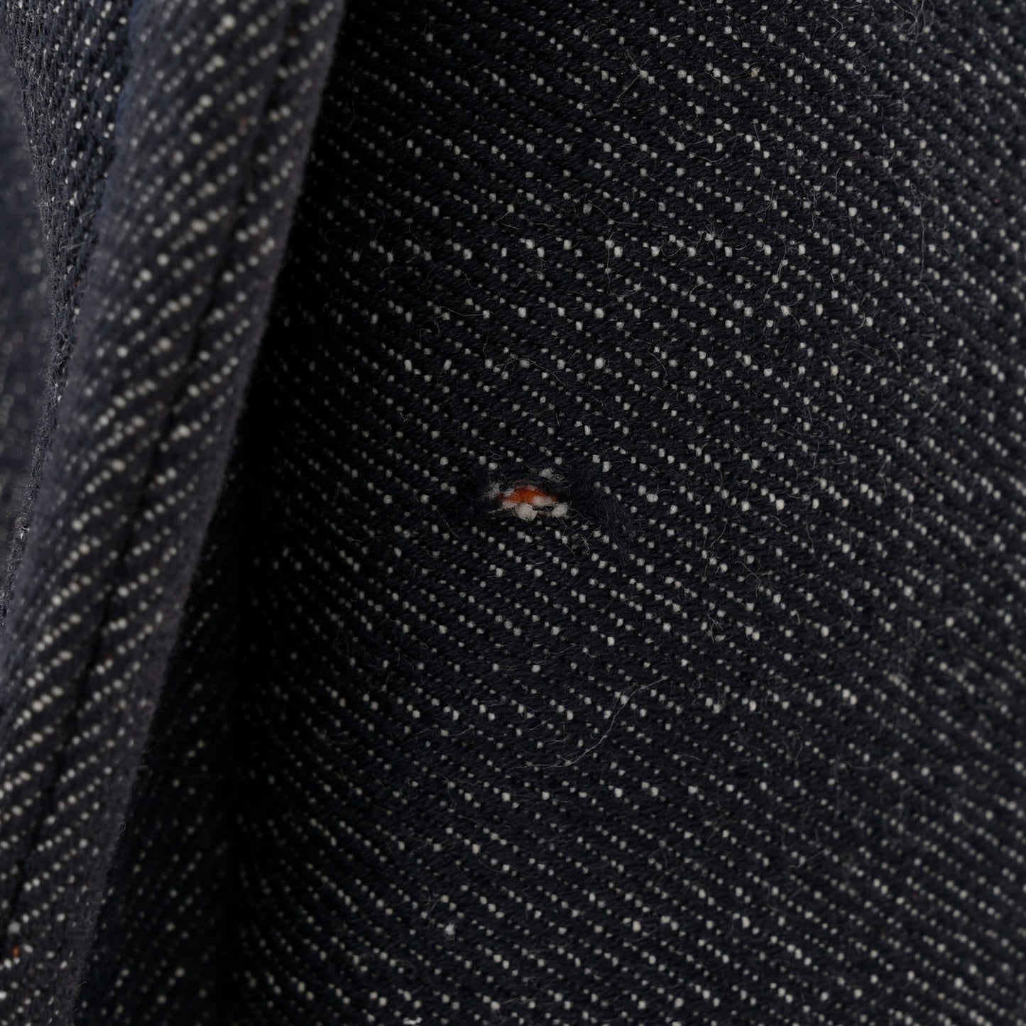 Denim Medium Deauville Tote Blue Orange