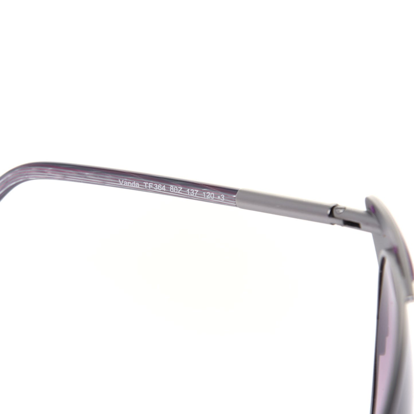 Metal Vanda Sunglasses TF364 Purple