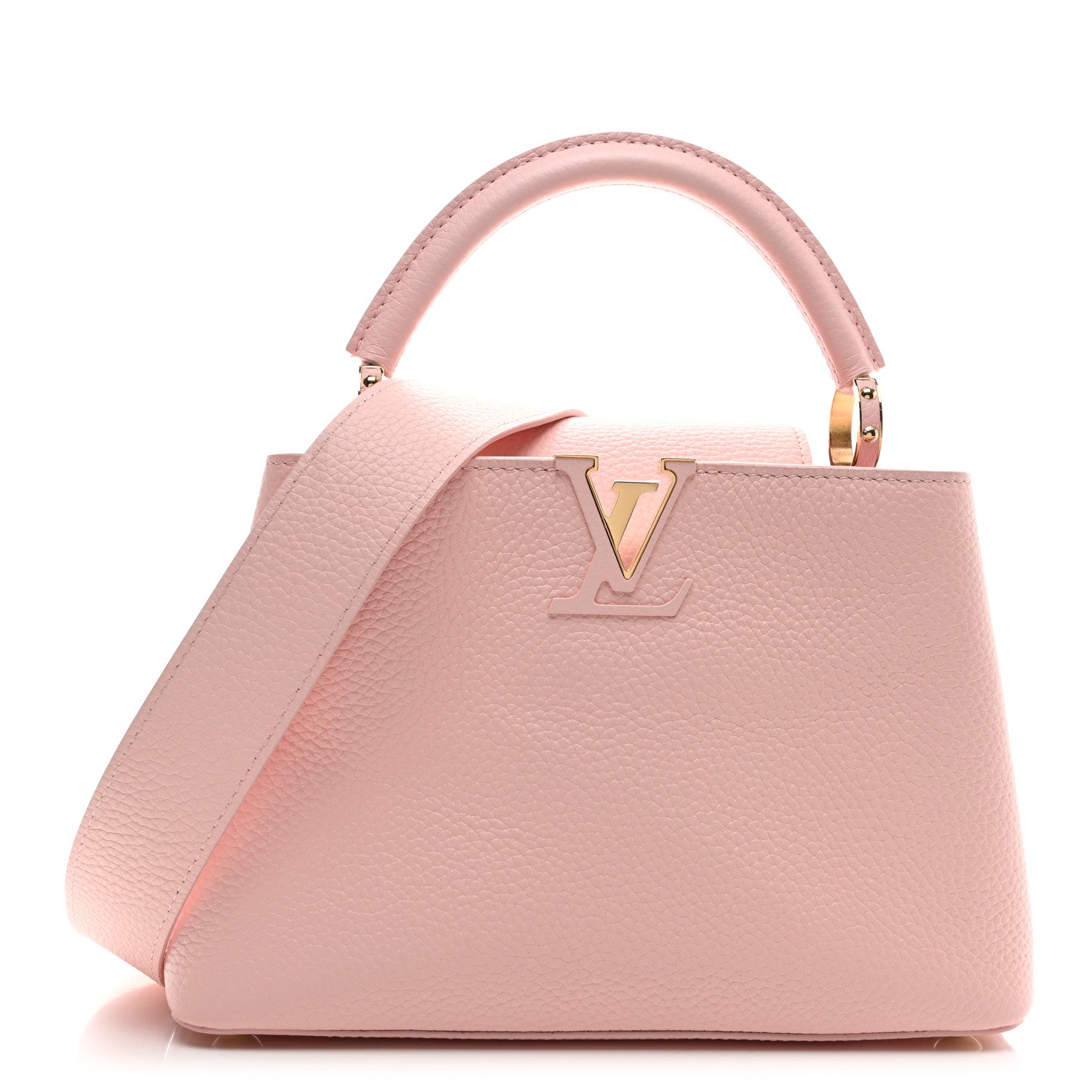 Louis Vuitton Taurillon Capucines BB Rose Jasmin 1 of 9