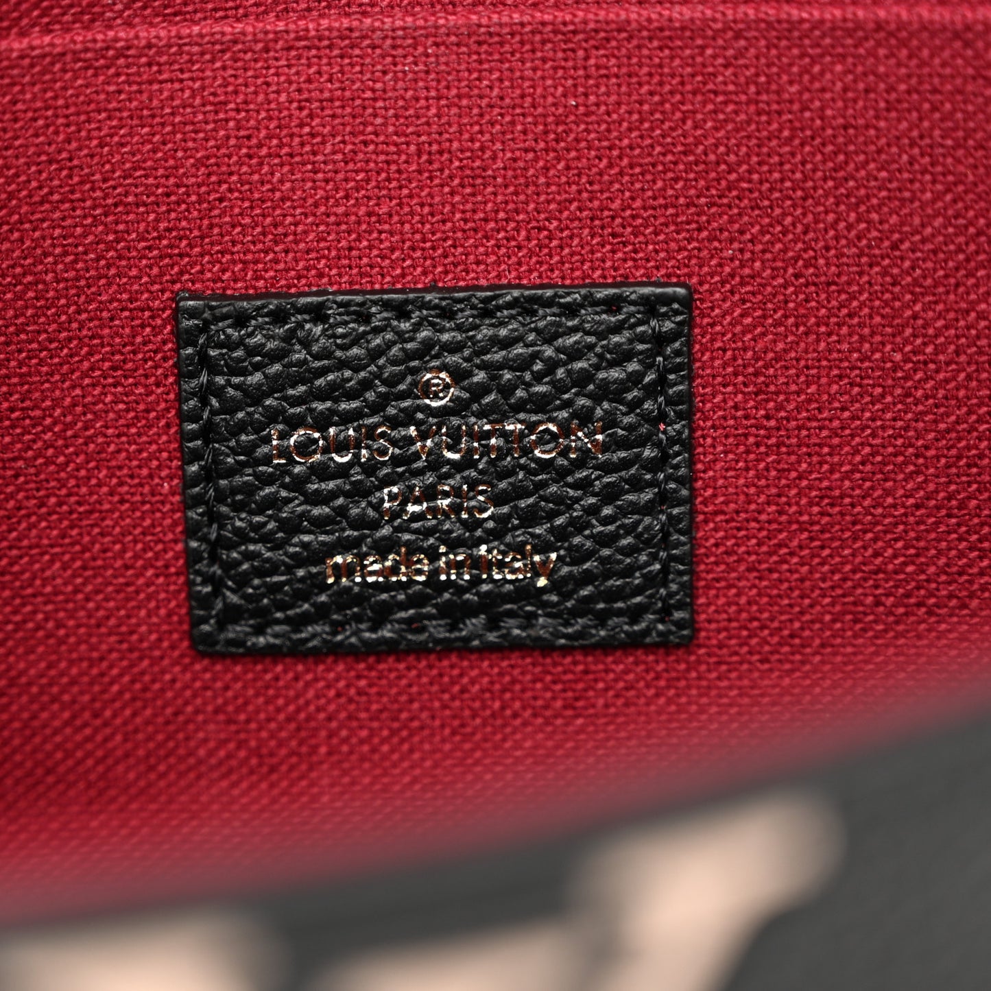 Empreinte Monogram Giant Felicie Pochette Black Beige