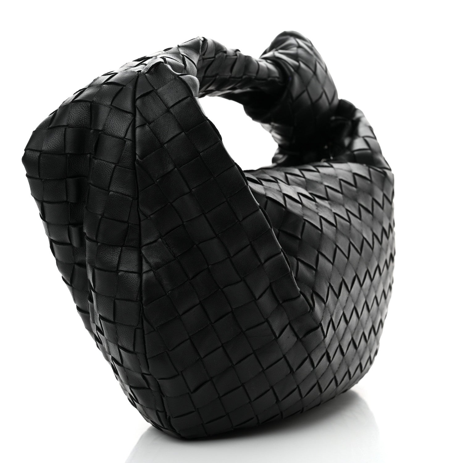 Bottega Veneta Nappa Intrecciato Teen Jodie Hobo Black 3 of 10
