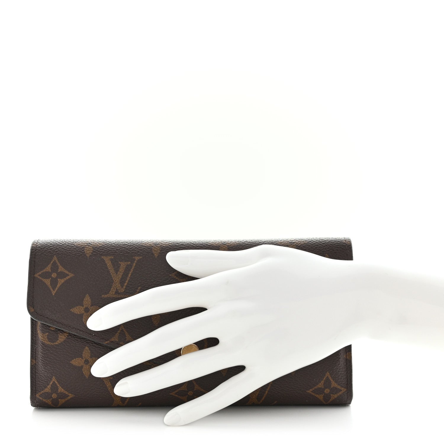 Louis Vuitton Monogram Sarah Wallet NM 2 of 12