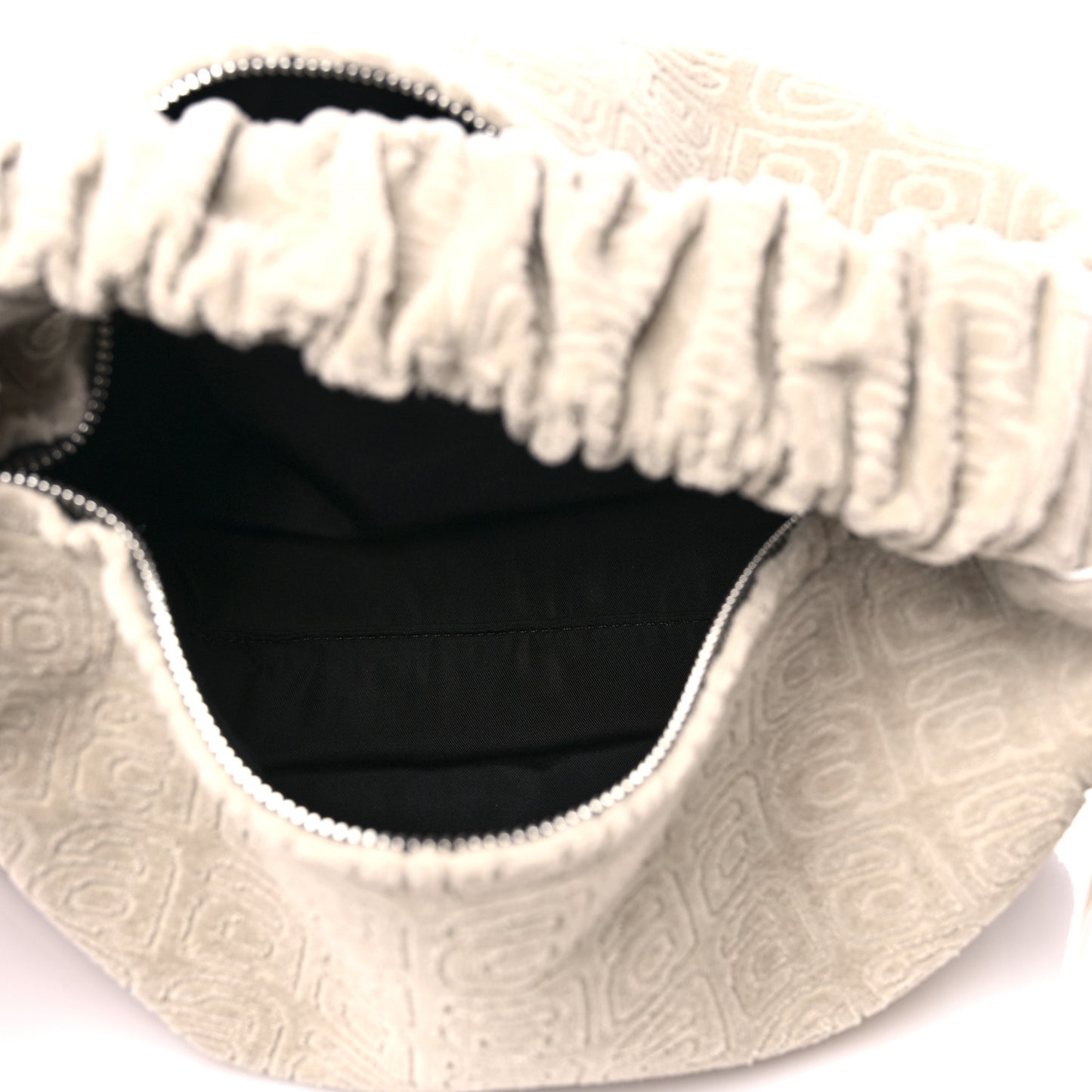 Velvet Small Scrunchie Bag Simply Taupe