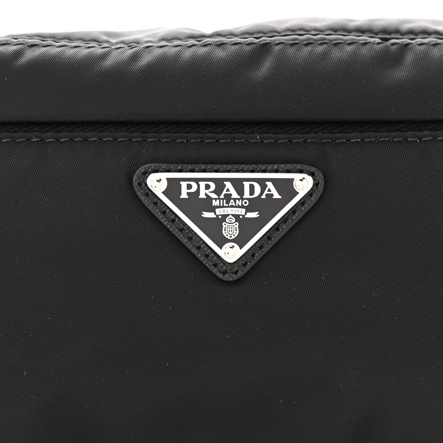 Re-Nylon Belt Bag Black